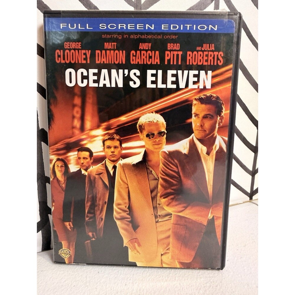 Ocean’s Eleven Full Screen with Directors Commentary & Making Of DVD